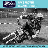 Miles Racing - Disc Pads Semi Metallic - Hayes Stroker Trail, Gram, Carbon - MI-MET-45