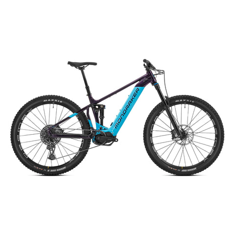 (NEW) 2023 Mondraker - DUSK R SE Bike - Deep Purple-Light Blue (e-MTB ENDURO | 2023)