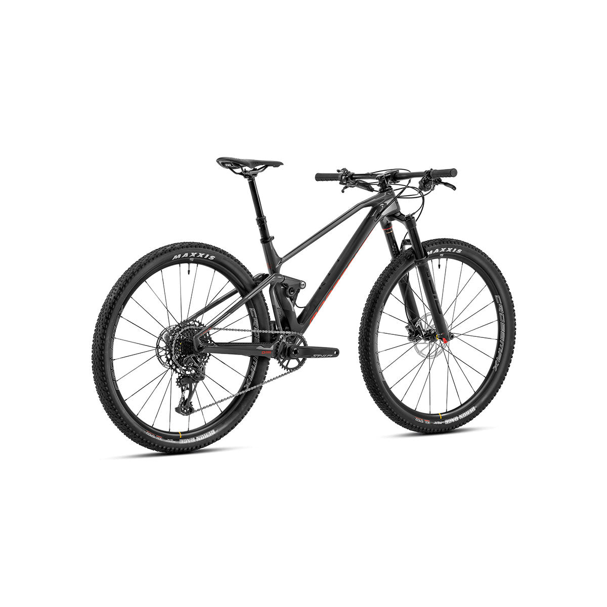 DEMO - Mondraker - F-PODIUM CARBON DC Bike - Gray/Carbon/Red - Medium (XC RACE)