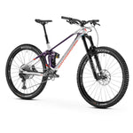 DEMO - Mondraker - SUPERFOXY CARBON R Bike - Dirty White / Deep Purple / Flame Red - Medium (SUPER ENDURO | 2022)
