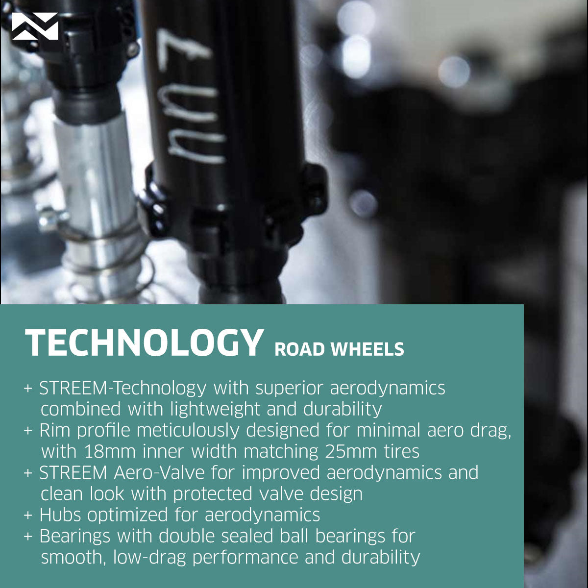 NEWMEN Wheelset - Advanced R.65 Streem VONOA | Road