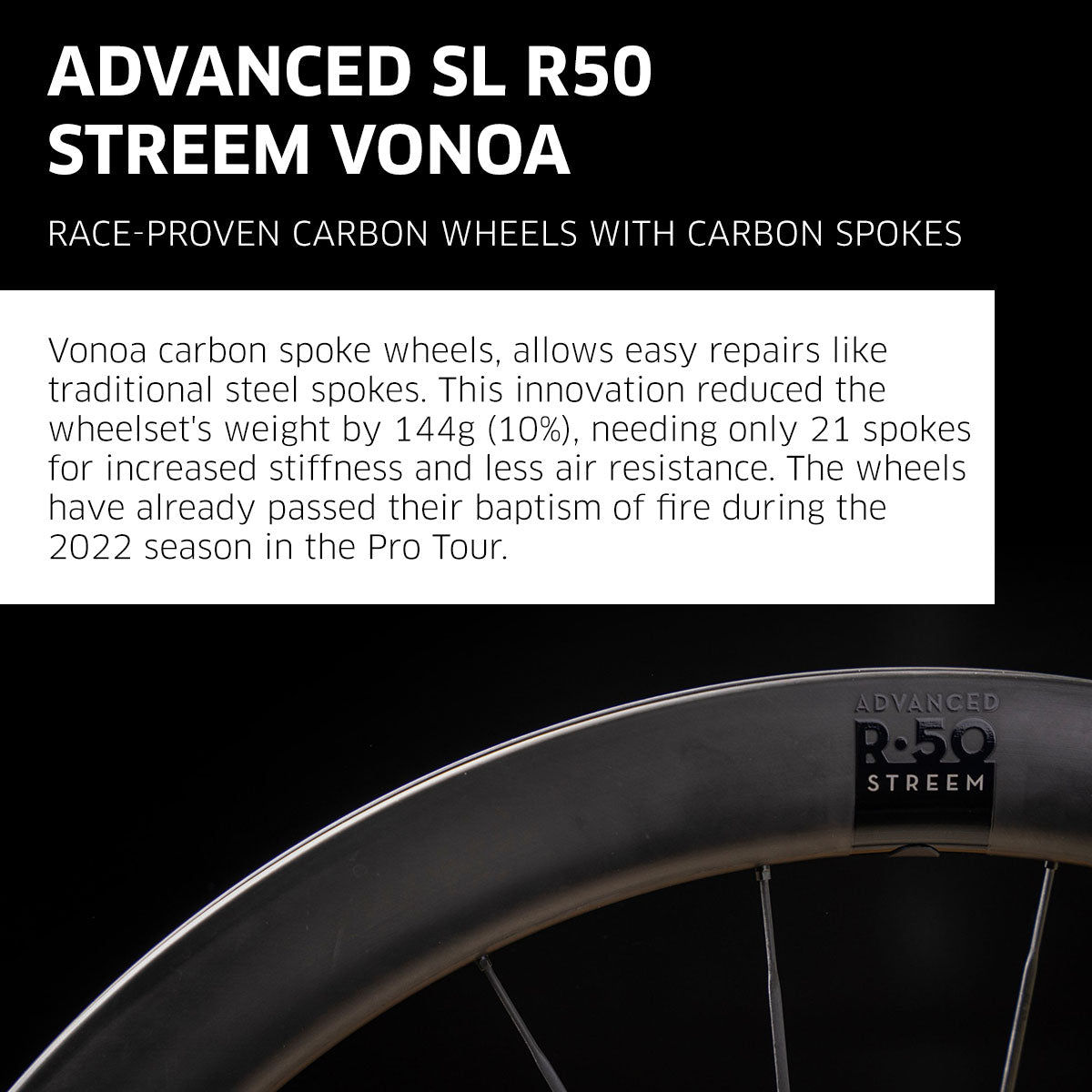 NEWMEN - Wheel (Rear) - Advanced R.50 Streem VONOA | Road