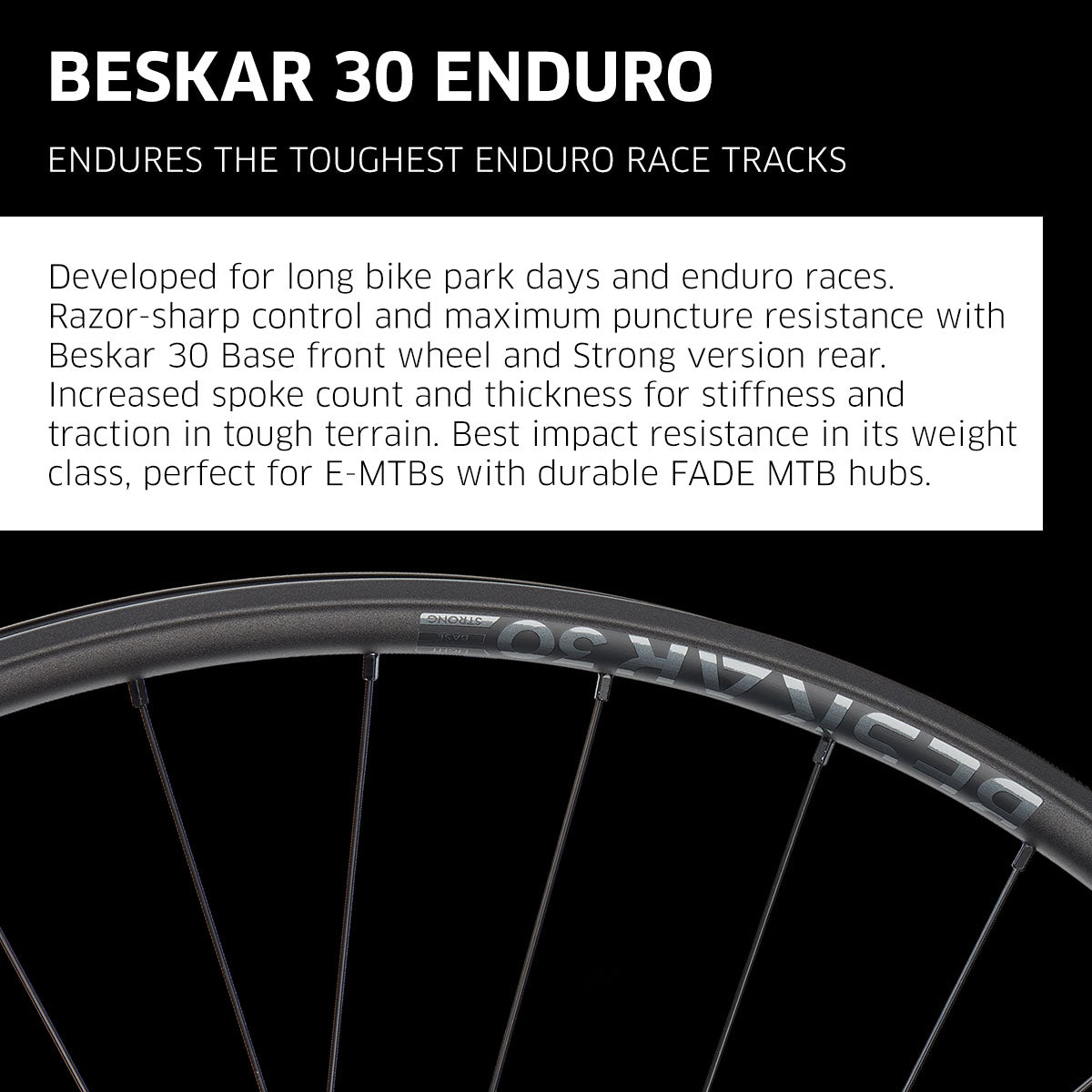 NEWMEN Wheelset - Beskar 30 | Enduro
