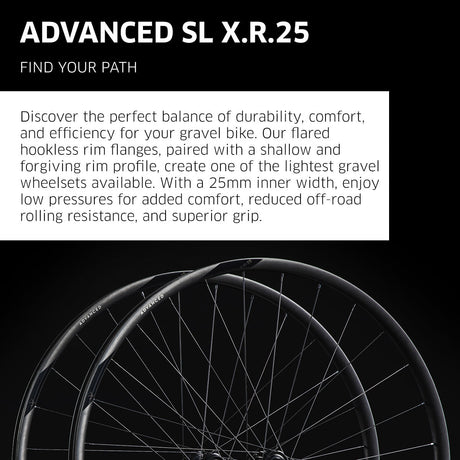 NEWMEN - Wheel (Front) - Advanced SL X.R.25 | Gravel
