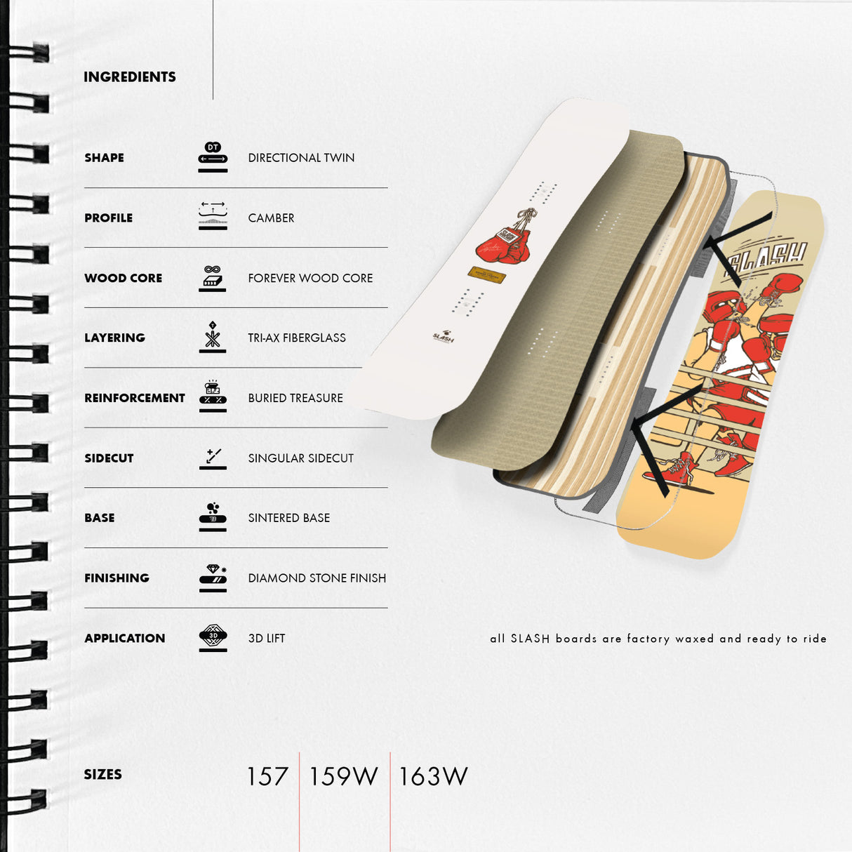 Slash by GiGi -  ATV Directional Twin Camber Snowboard - Sindre (Pro Model)