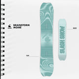 Slash by GiGi -  BRAINSTORM Hybrid Camber Snowboard - Pablo Azocar (Design Drop)