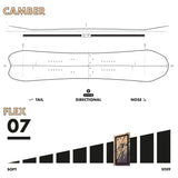 Slash by GiGi -  Vertical Split Snowboard