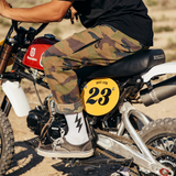 White VOLT Lucky Cotton Crew Socks