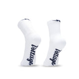 Pure White KOM Mid Cooling Socks