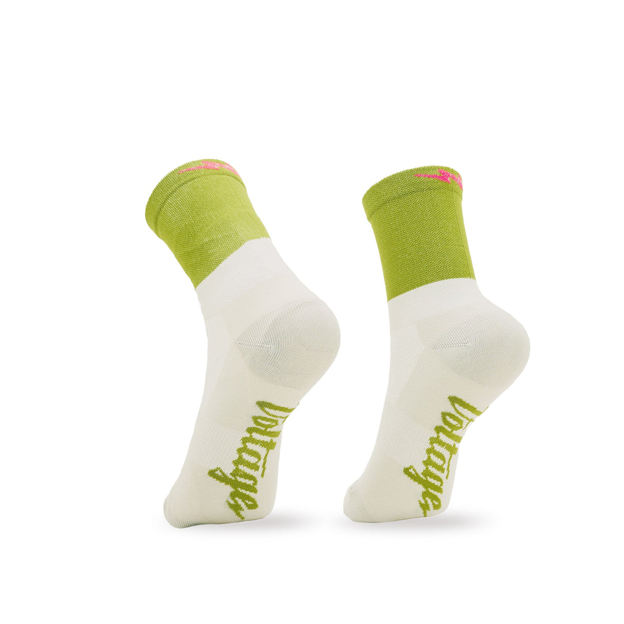 Green Block KOM Mid Cooling Socks