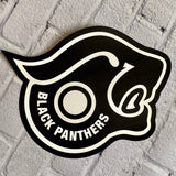 Black Panthers VINTAGE Sticker 6”