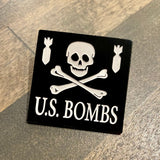 US BOMBS Pins