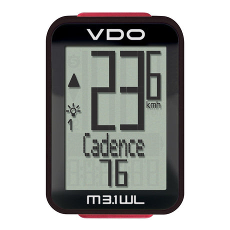 VDO Bicycle Computer M3.1 (wireless) bundle w/ cadence