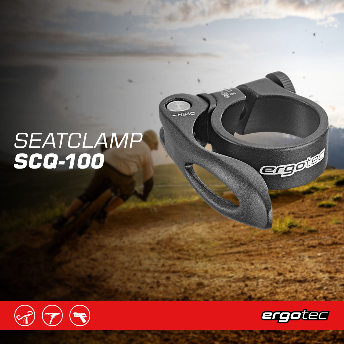 Ergotec - SCQ-100 - Seatclamp