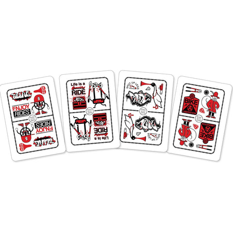 Bike Citizens - Reflective Spoke Cards - Bling Bling Series (Set of 4)