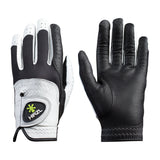 HIRZL Trust Control 2.0 - Golf Gloves - White / Black (Buy 2 FREE SHIP)