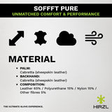 HIRZL SOFFFT Pure - Golf Gloves - WHITE