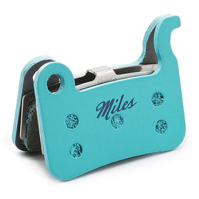 Miles Racing - Disc Pads Organic - Shimano XTR bis 2010/M965/BR-M975/BR-M966, Shimano Deore XT BR-M765/BR-M775/M776/LX BR-M585, Deore BR-M535/M595/M596, Saint M800, Hone M601, Shimano SLX 2009 BR-M665, Non-Series M545/R505/T605, Alfine S500/S501
