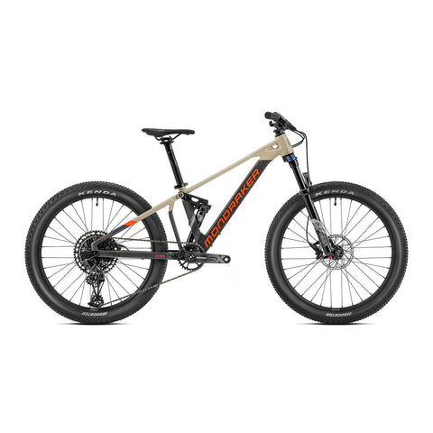 (NEW) 2023 Mondraker - FACTOR 24 Bike - Graphite/Gray/Orange (KIDS)