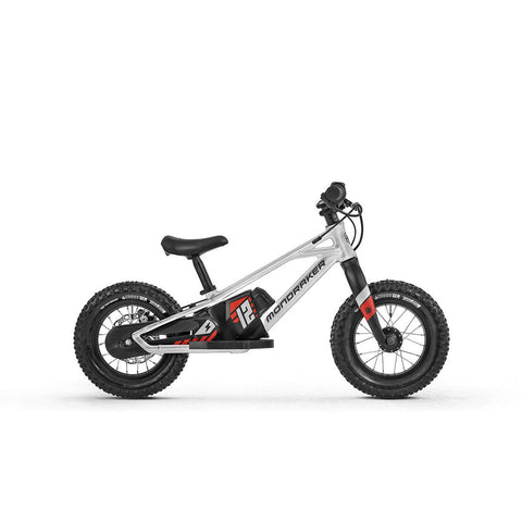 Mondraker - GROMMY 12 Bike - Silver-Black-Flame Red (e-KIDS | 2022)
