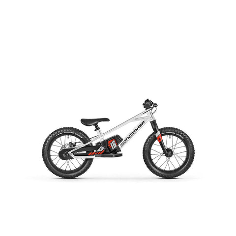 Mondraker - GROMMY 16 Bike - Silver-Black-Flame Red (e-KIDS | 2022)