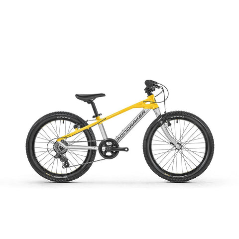 (20% OFF) Mondraker - LEADER 20 Bike - Racing Silver-Ohlins Yellow (KIDS | 2022)
