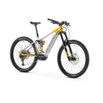 Mondraker - LEVEL RR 29 Bike - Silver-Ohlins Yellow (e- MTB SUPER ENDURO | 2022)