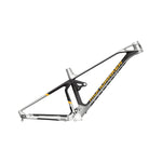 Mondraker - SUPERFOXY CARBON RR Frame Kit - Silver/Carbon/Yellow (SUPER ENDURO | 2023)