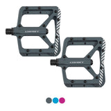 ONOFF -SHIELD V2 MTB PEDAL (Anthracite / Fuchsia / Blue)