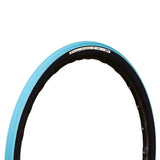Panaracer - GravelKing (Slick Thread / Gravel) Folding Bicycle Tire - Limited Edition 2023 (Sunset Orange/Turquoise Blue)