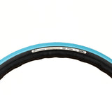 Panaracer - GravelKing (Slick Thread / Gravel) Folding Bicycle Tire - Limited Edition 2023 (Sunset Orange/Turquoise Blue)
