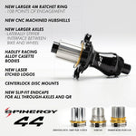 SPINERGY - MXX24 700/29", Bicycle Wheel Set - MTB/XC/Trail - 2021 w/ "44" Hub - QR Front Hub