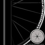 SPINERGY - MXX30 700c/29", Bicycle Wheel Set - MTB - 12MM Front Hub