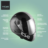 TSG - Pass Pro Helmet (Bonus Visor) - Action Emporium