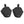 TSG - Adult Street Ear Pads - Black - ONE SIZE
