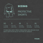 (10% OFF) TSG -  Protective Shorts - Crash Pant All Terrain - Black