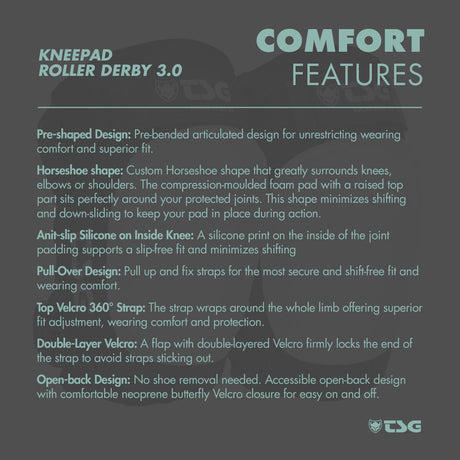 TSG - Kneepad Roller Derby 3.0