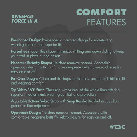 TSG - Kneepad Force III A