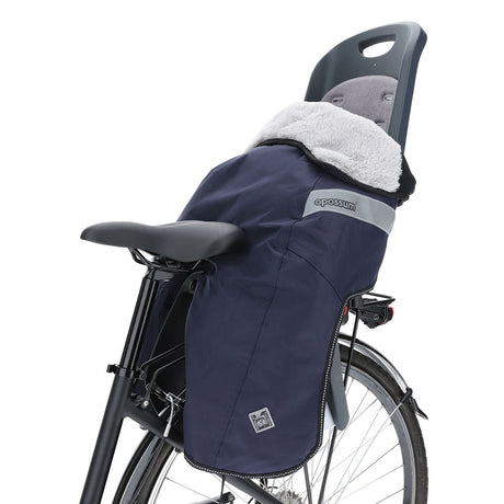 TUCANO URBANO -  Thermal Child Bike Seat Cover, Rain/Winter Cover - OPOSSUM® BODY ONLY - Blue