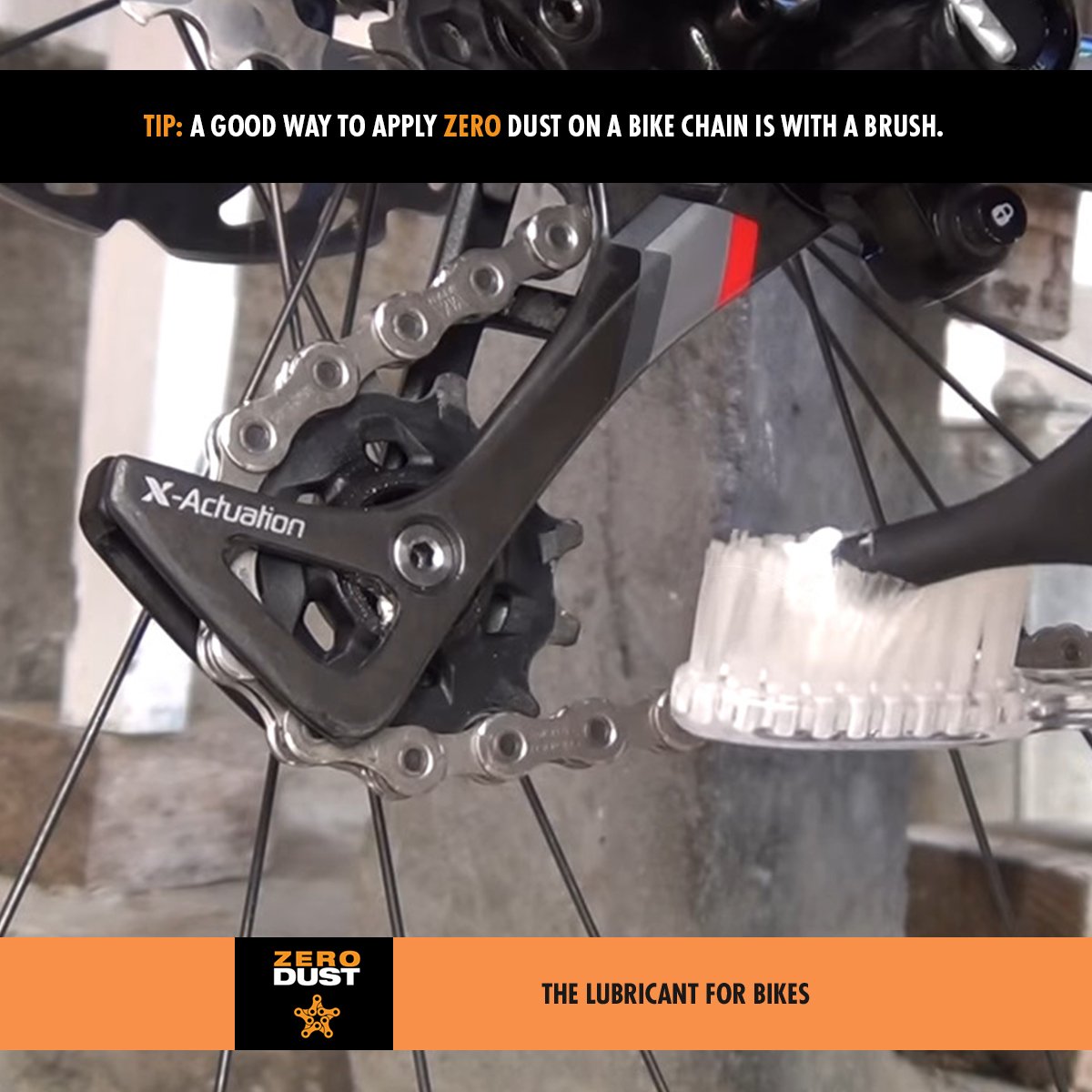 ZeroDust Chain Lube (60 ml - dosage for 2 bikes) - Action Emporium