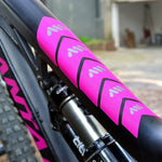 All Mountain Style - Frame Guard - Standard Size (Clear/Silver or Black/Silver) - ZEITBIKE
