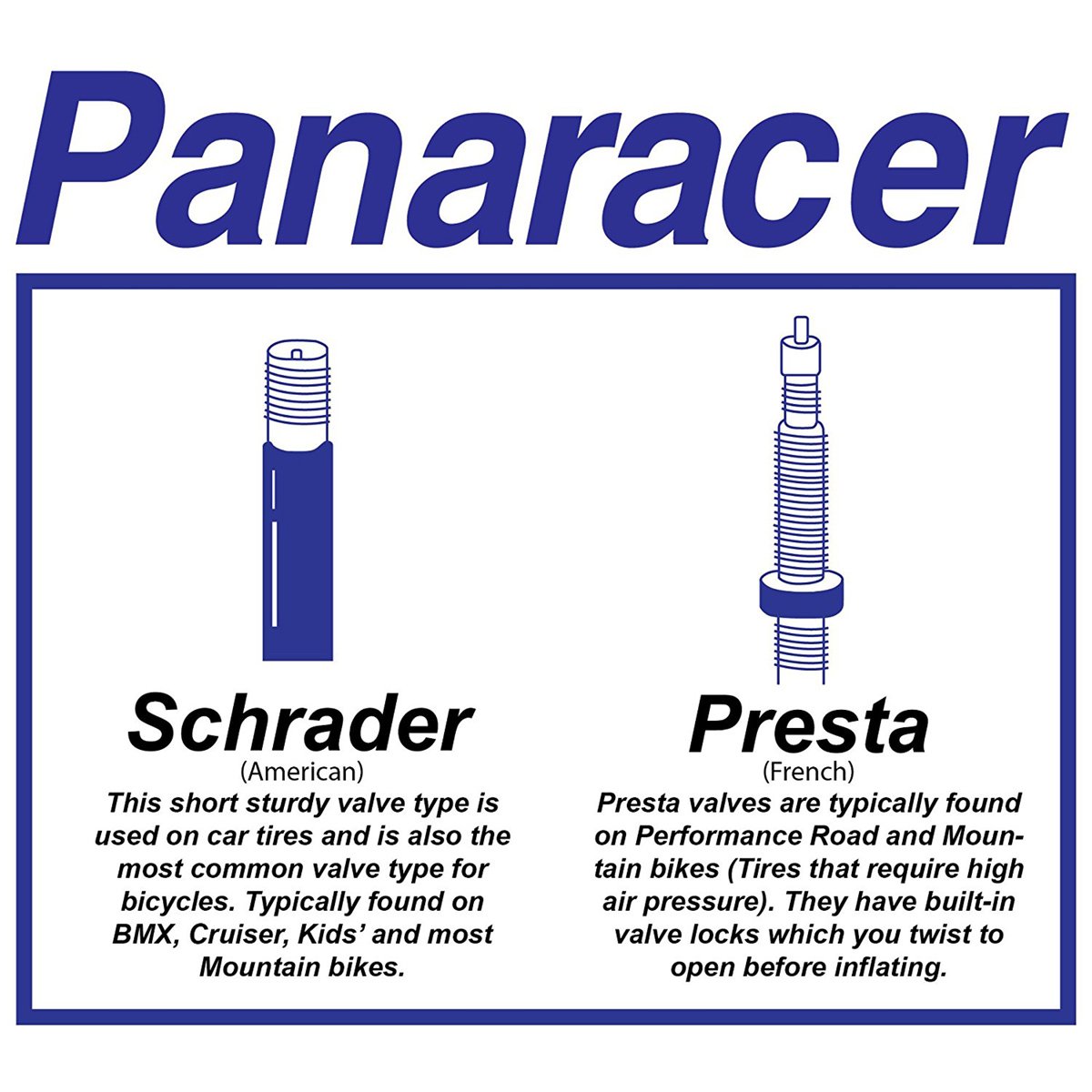Panaracer - Self-Sealing Bicycle Tube - Schrader (American) Valve