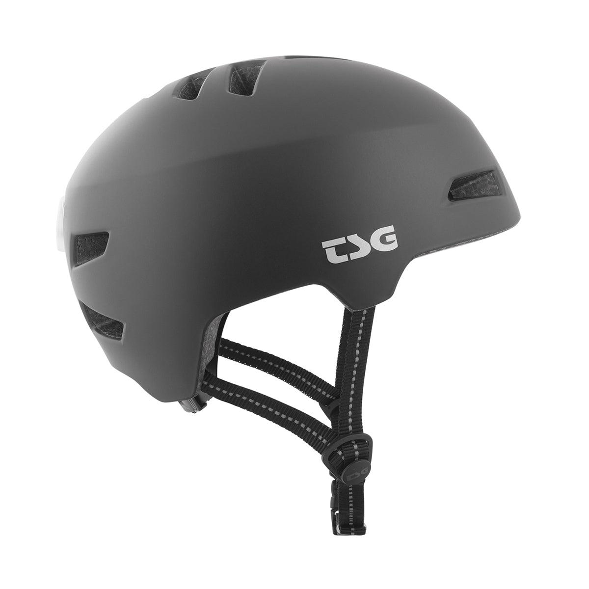 TSG - Helmet - Status Solid Color - Satin Black - ZEITBIKE