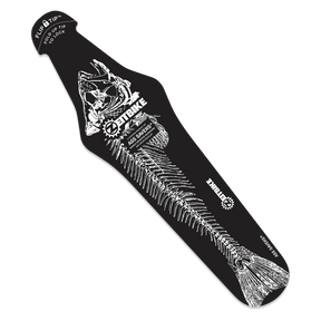 ZEITBIKE Fishbone for Alley Cats - Rain Fender - Ass Savers G4 w FlipTip - Quick Mudguard